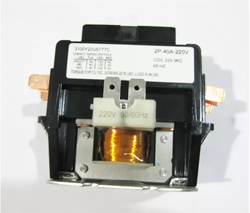 Two poles contactor