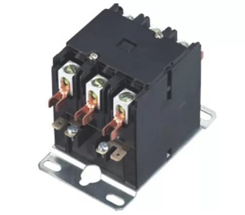 Three poles contactor