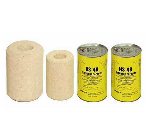 Suction line filter core