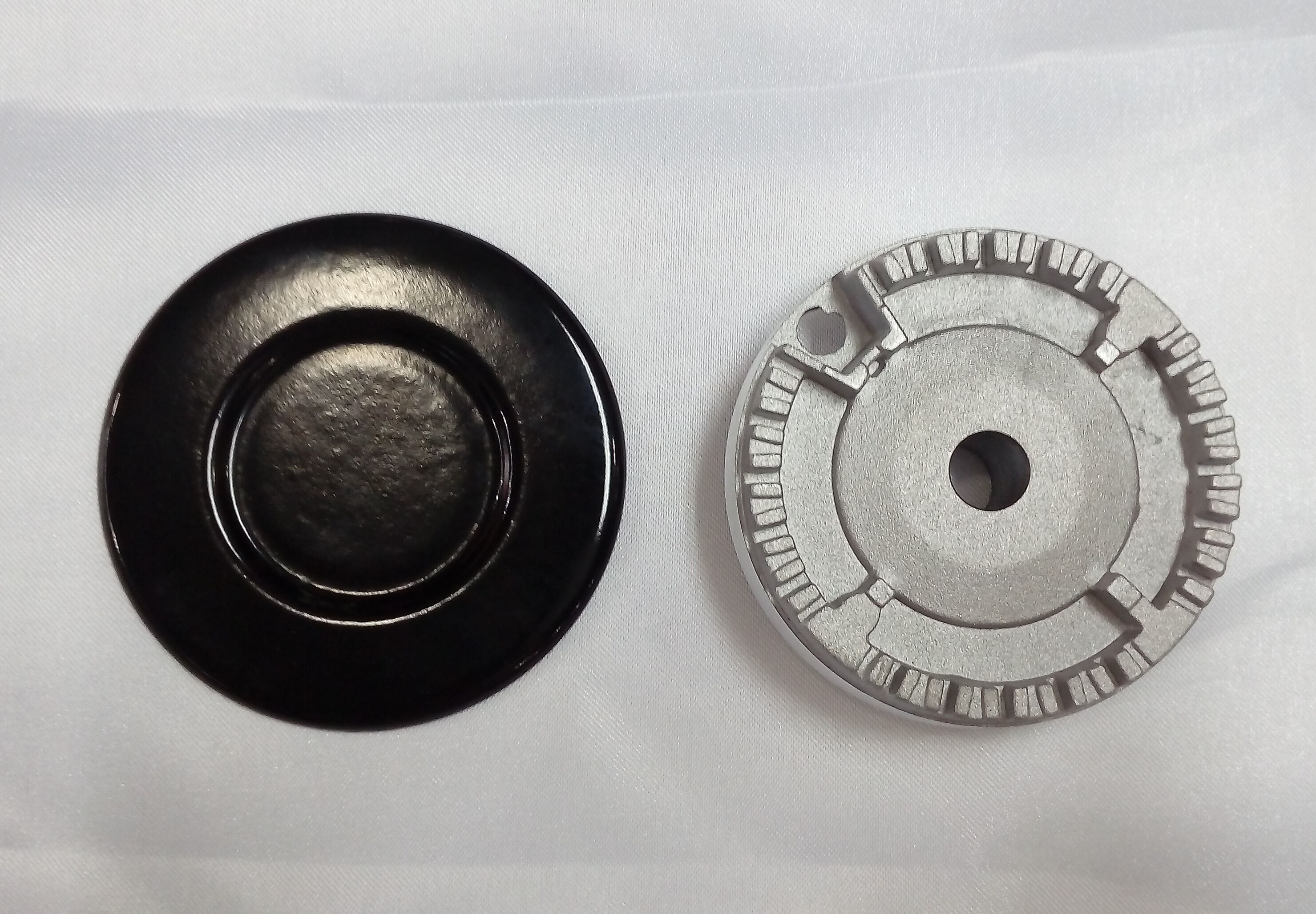 Burner Base and Burner Cap