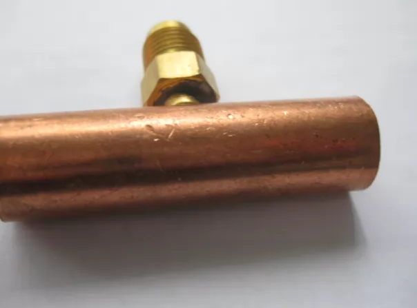 china Tee Access Valve Brass fitting for sale china Tee Access Valve Brass fitting for sale
