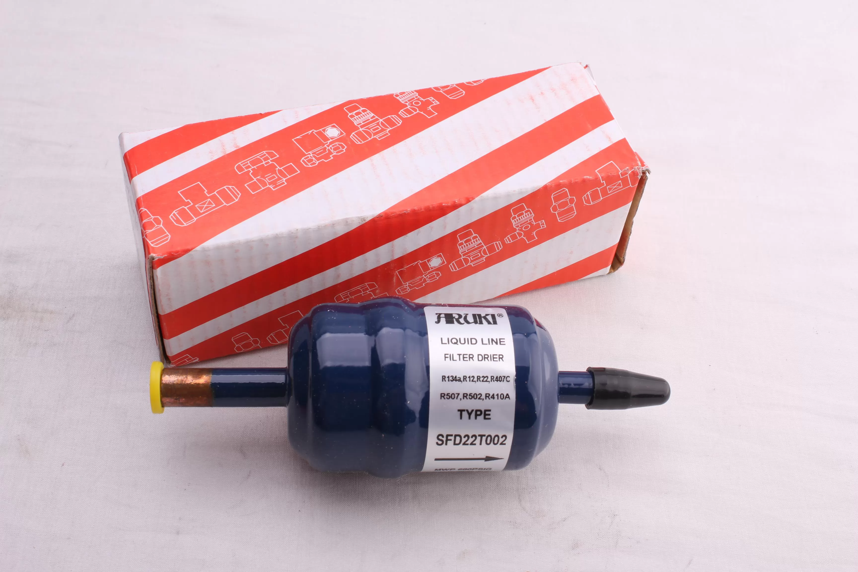 buy Steel filter drier with copper tubes manufacturer