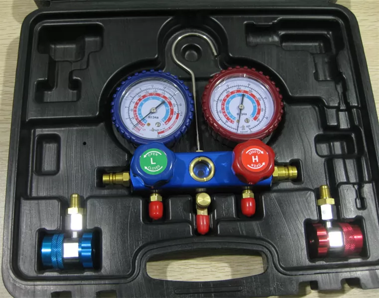 Aluminum manifold set